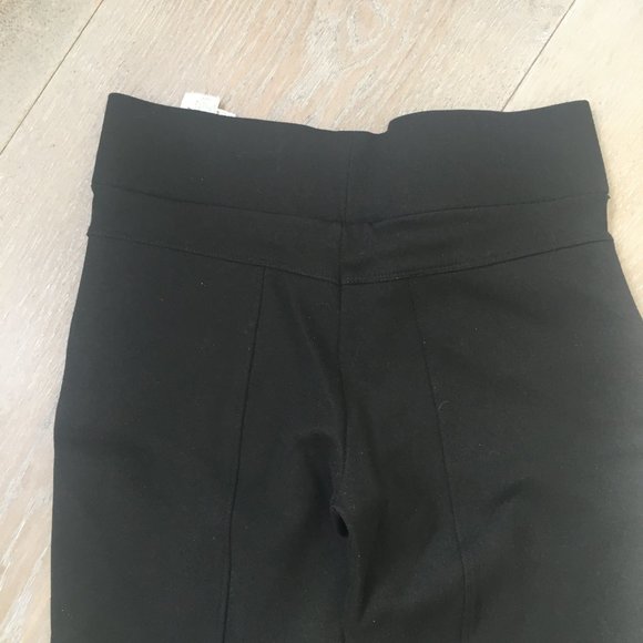 Black Tights with Gold Zipper Detail - Picture 5 of 5